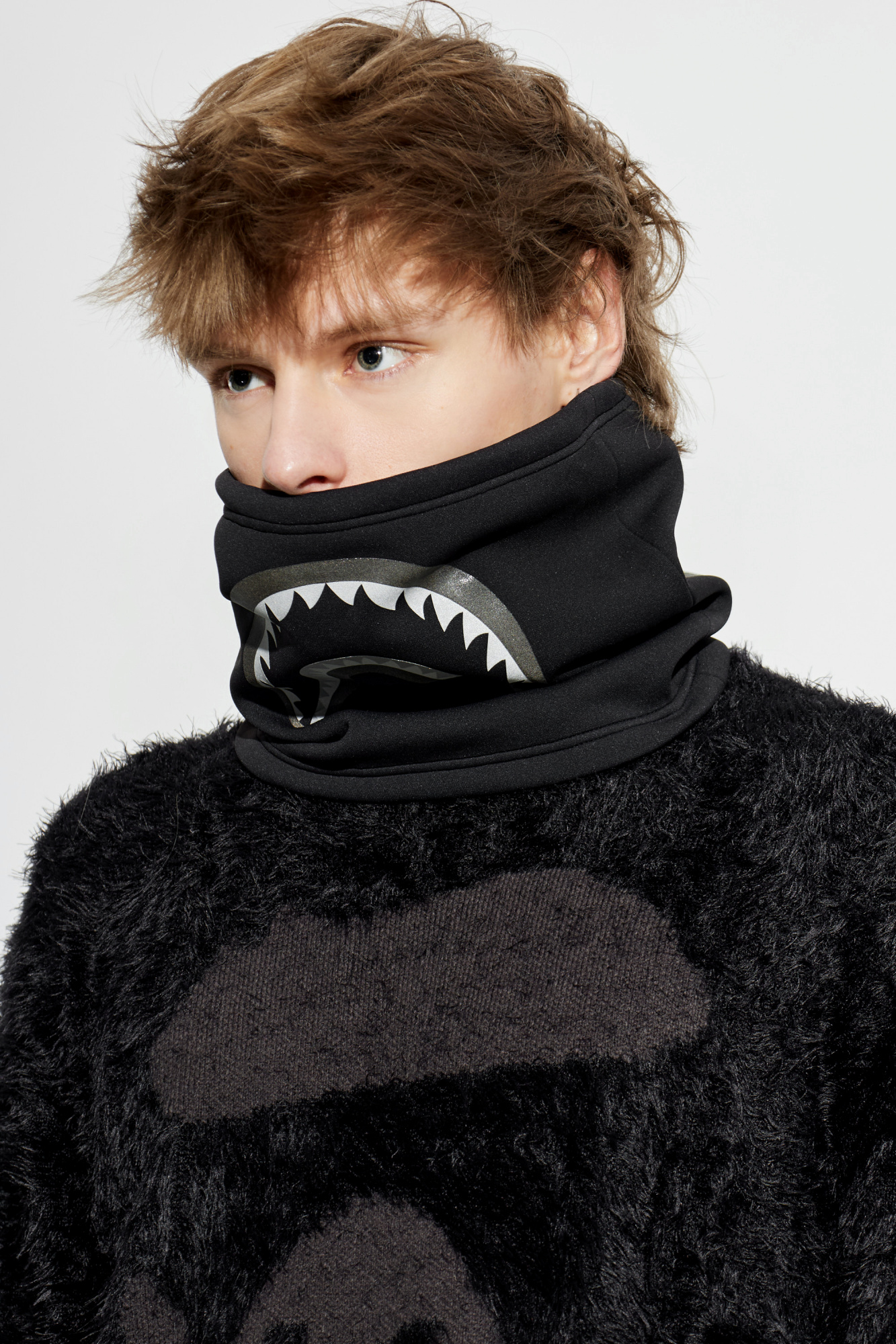 A BATHING APE® Printed neck warmer | Men's | Vitkac